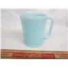 Image 2 : Rare Delphite Pyrex Mug Chaline Pie Crust Blue Mug