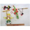 Image 1 : Lot of 4 Vintage Wooden Toys