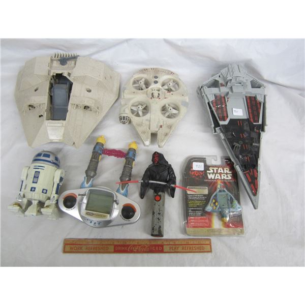 Lot of 7 Vintage Star Wars Toys