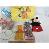 Image 3 : Lot of 6 Disney Items Puppets ect.