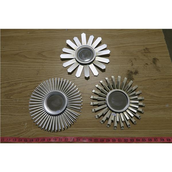 3X Small Hanging Mirrors