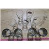 Image 3 : 9X Beer Glasses (Meager 1878) X5