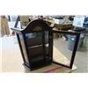 Image 4 : Small Hanging Display Cabinet with Glass Door