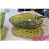Image 4 : Green Glass Bowls X2