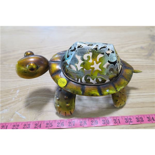 Metal Turtle Decorative Statue