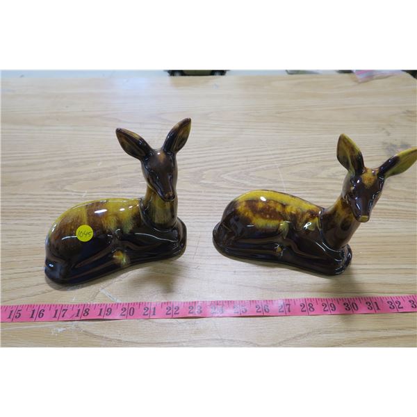 Decorative Deer Satues X2