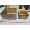 Image 1 : Wood Crates X2 - Selada Tea and General Radio Company