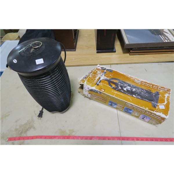 Bug Zapper and Manual Air Pump