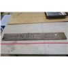 Image 1 : 48.5" wood Board Stamped CN90