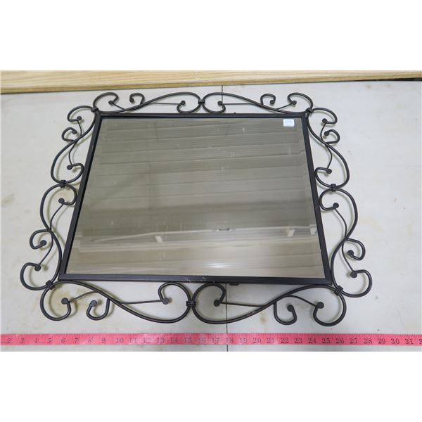 Iron Framed Mirror