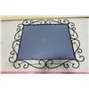 Image 2 : Iron Framed Mirror