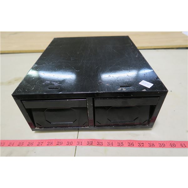 Metal Index Card Filing Drawer