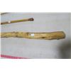 Image 3 : Wood Walking Sticks X2