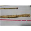 Image 6 : Wood Walking Sticks X2