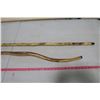 Image 3 : Wood Walking Sticks X2