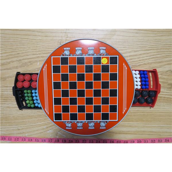 Chess/Chinese Checkers Set