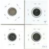 Image 2 : 1912, 1912, 1913, 1913 Canadian 5 Cent Coins - 4 Pieces