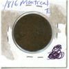 Image 2 : 1816 Montreal Half Penny/ Token