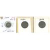 Image 1 : 1918(Silver), 1924, 1929 Canadian 5 Cent Coins - 3 Piece