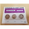 Image 1 : 1978, 1984, 1997 Canadian 50 Cent Coin