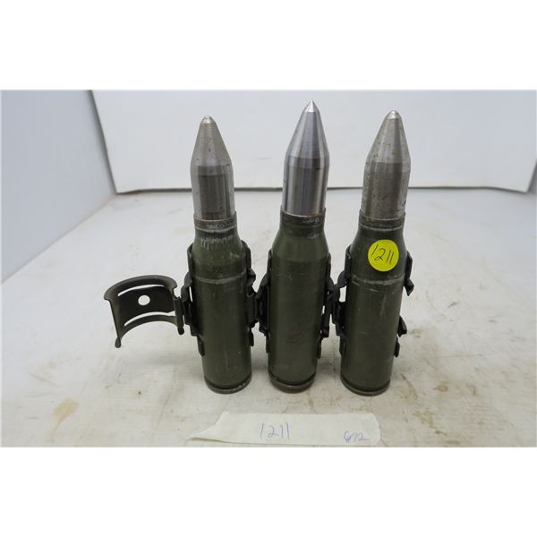 25mm Cartridge/Shells X3 and belt