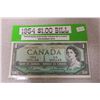 Image 1 : 1954 Canadian One Dollar Bill