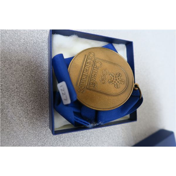1988 Canada Celebration Bronze Medal Medallion