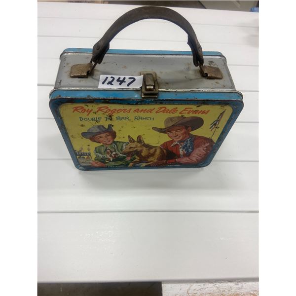 Roy Rogers & Dale Evans tin lunch bunch