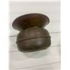 Image 3 : Copper spittoon 7" across 5" high