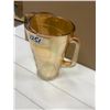 Image 3 : retro glass pitcher 9" tall
