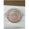 Image 2 : Depression glass pink bowl 8"