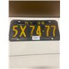 Image 1 : 1936 New York license plate