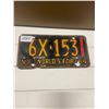 Image 1 : 1964 New York World's fair license plate