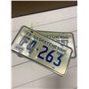 Image 1 : Pair of 1972 license plates