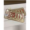 Image 1 : Pair of 1973 RCMP license plates