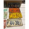 Image 3 : Lot of 8 1960's Saskatchewan license plates