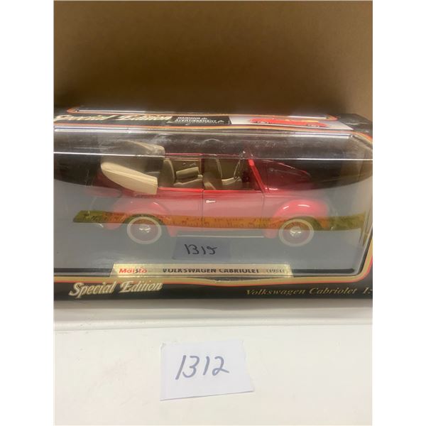 1951 VW Cabriolet Convertible 1/18 Scale