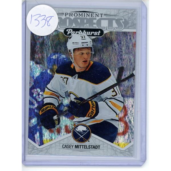 2018-2019 Parkhurst NHL Hockey Prospect Insert Card - CASEY MITTLESTADT PP-2 - (Pack Fresh)