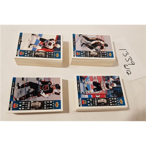Upper Deck/McDonalds 1993 NHL Hockey Cards - 230+ Cards (No complete Set)