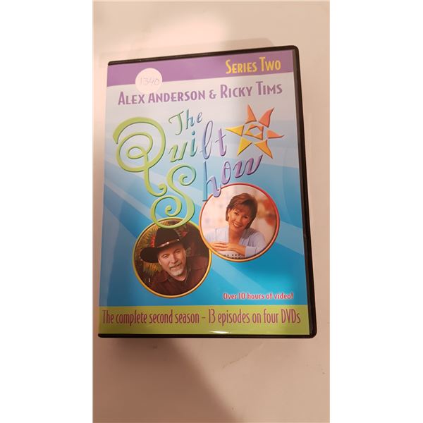 THE QUILT SHOW DVD Series 2 Set - 4 DVD 13 Episodes