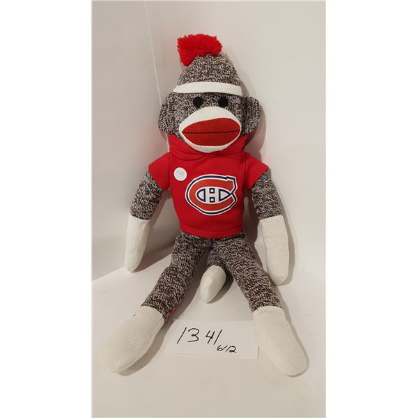 Plushland NHL MONTREAL CANADIENS Sock Monkey Doll (2013)