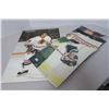 Image 2 : Classic NHL Fold Out Hockey Player Posters - 5X 4 page and 1X 2 page