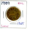 Image 1 : 1989 loonie