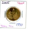 Image 1 : 2005 terry fox loonie