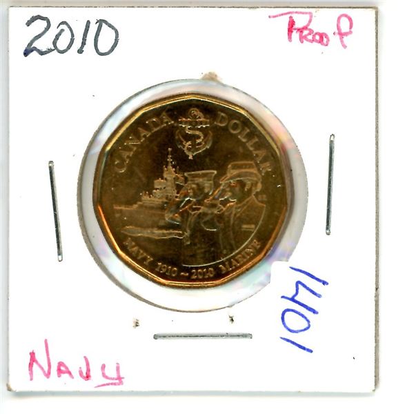 2010 navy loonie