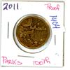 Image 1 : 2011 parks 100th loonie