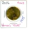 Image 1 : 2016 women's right loonie