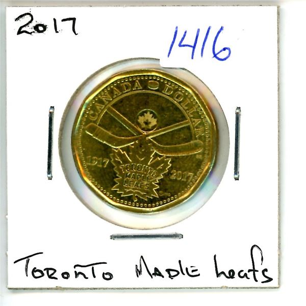2017 toronto maple leafs loonie