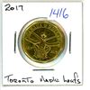 Image 1 : 2017 toronto maple leafs loonie