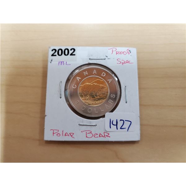 2002 toonie